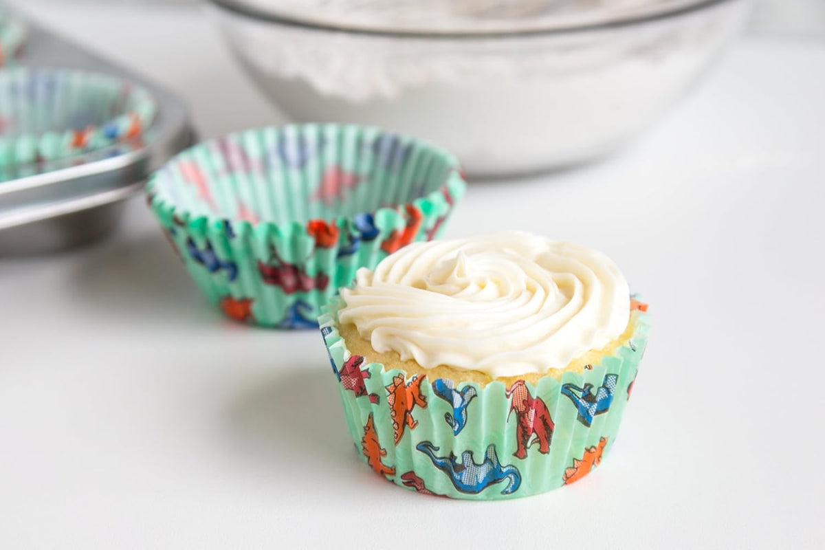 Fox Run Dinosaur Bake Cups - 50 Pack