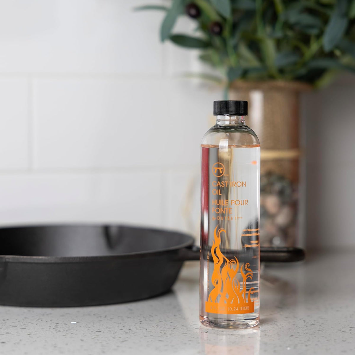 Outset Cast Iron Oil 8 oz