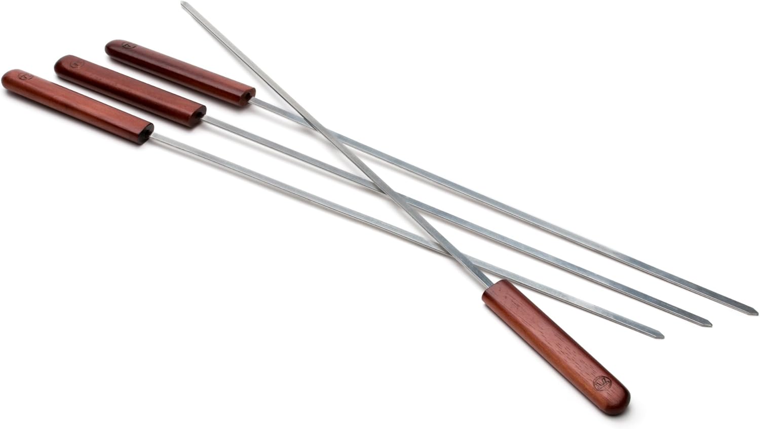 Outset Rosewood Set of 4 Barbecue Skewers 20"