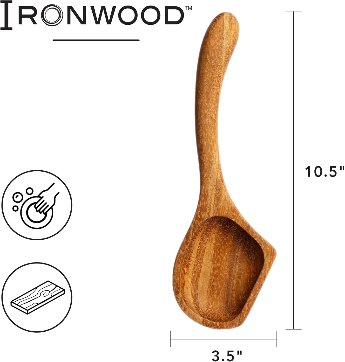 Ironwood Acacia Wood Cooking Spoon