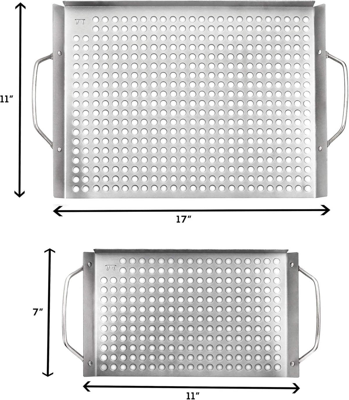 Outset Stainless Steel Grill Grid Set of 2