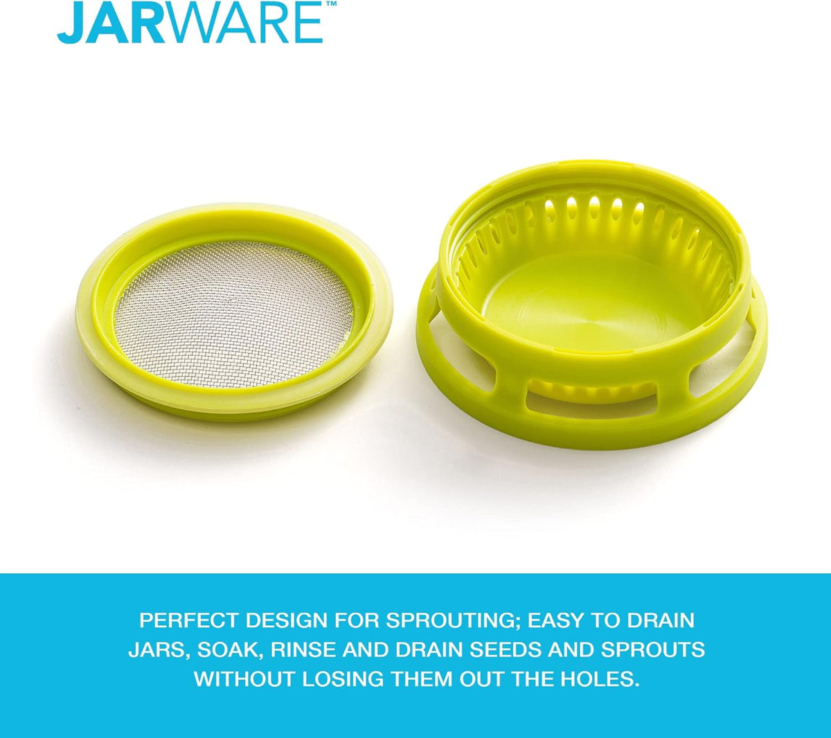 Jarware Seed Sprouter Set of 2