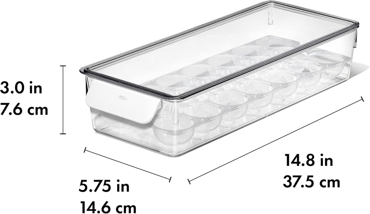OXO Good Grips Fridge Egg Bin with Lid