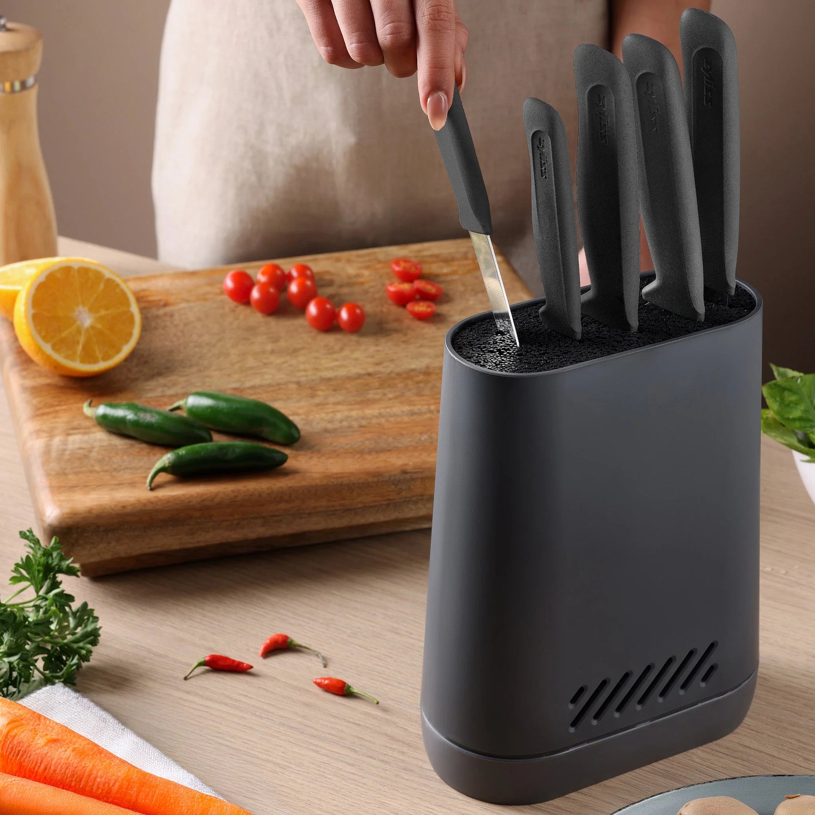 Zyliss Universal Knife Block