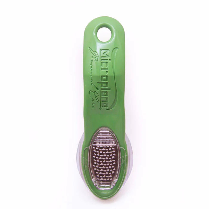 Microplane Foot File Paddle – Vibrant Green by Kitchen Niche