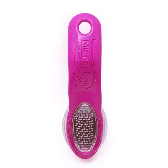 Microplane Foot File Paddle – Vibrant Pink by Kitchen Niche