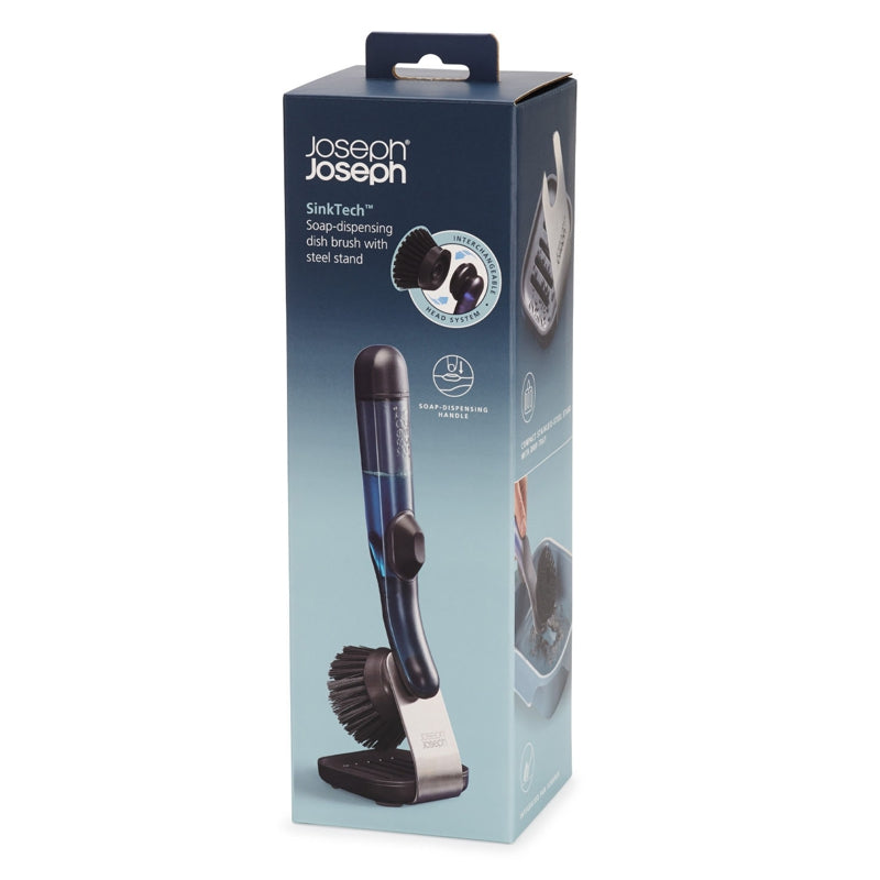 Joseph Joseph SinkTech Soap Dispensing Brush with Stand
