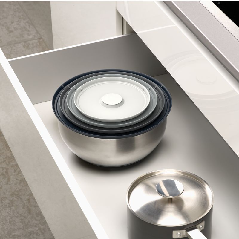 Joseph Joseph Nest Prep Mixing Bowl Set – 4-Piece – Stainless Steel