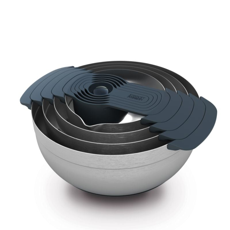 Joseph Joseph Nest 9 Steel Mixing Bowl & Food Preparation Set