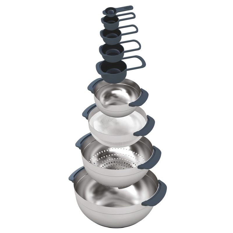 Joseph Joseph Nest 9 Steel Mixing Bowl & Food Preparation Set