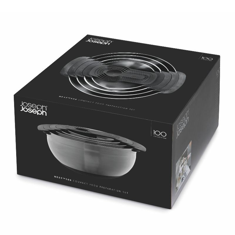 Joseph Joseph Nest 9 Steel Mixing Bowl & Food Preparation Set