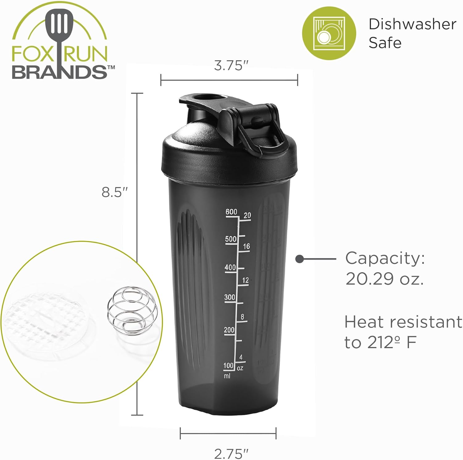 Fox Run 20 oz Blending Bottle
