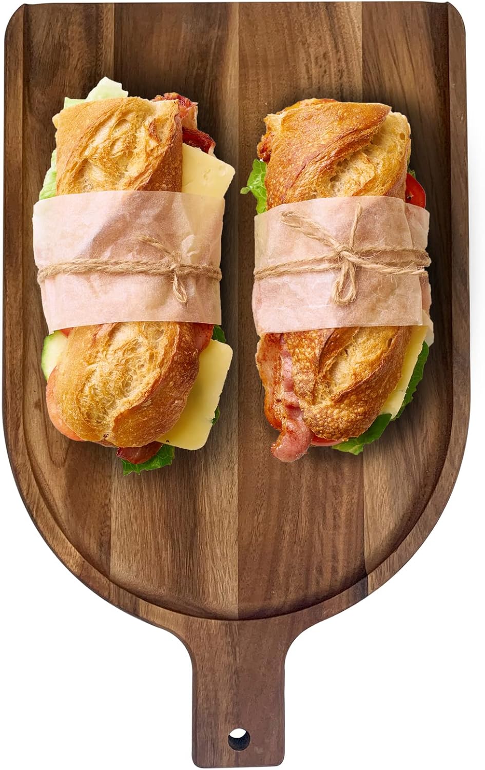 Ironwood Wide Acacia Wood Charcuterie Serving Paddle
