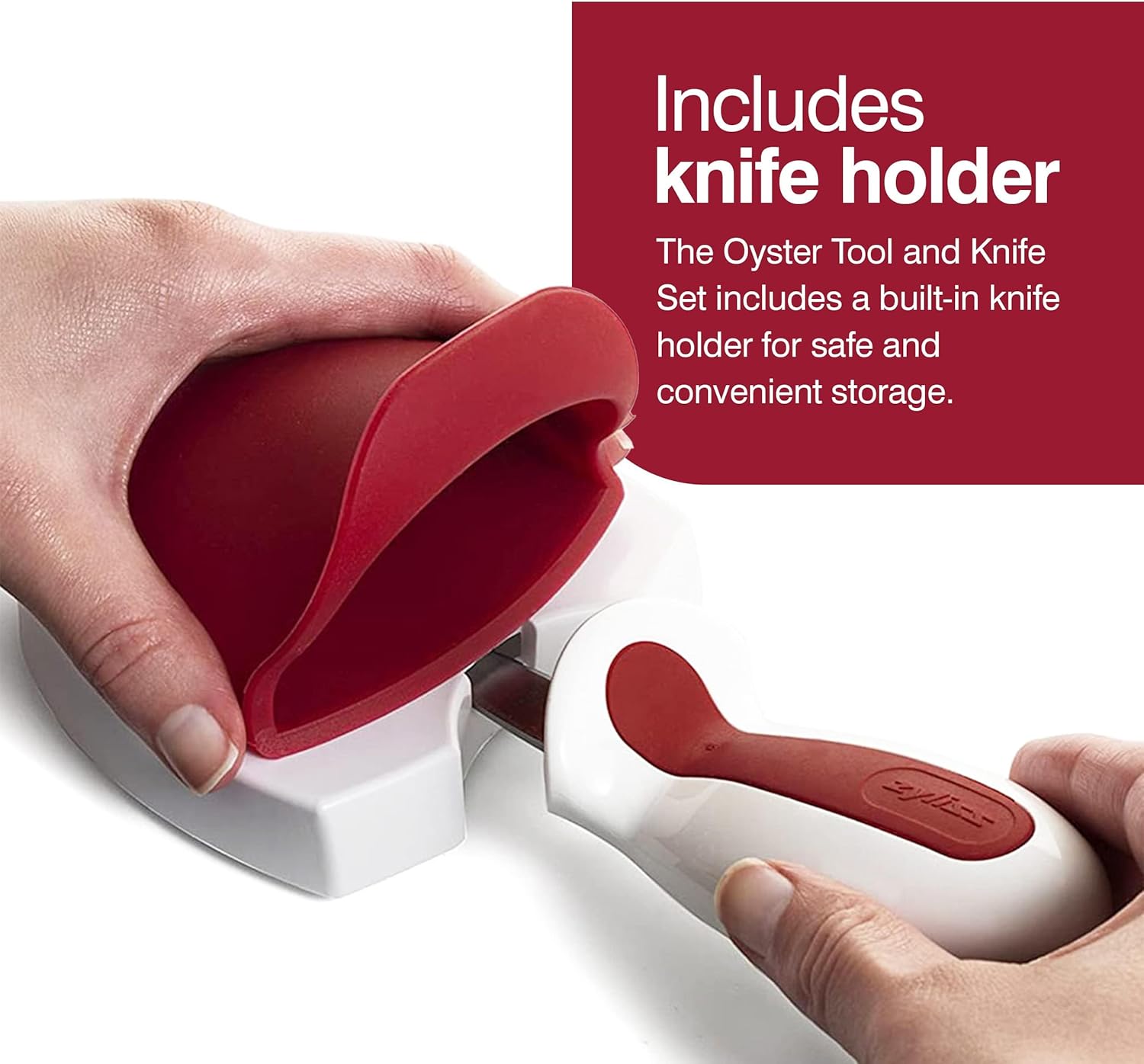 Zyliss Oyster Tool – Knife & Guard Set by Kitchen Niche