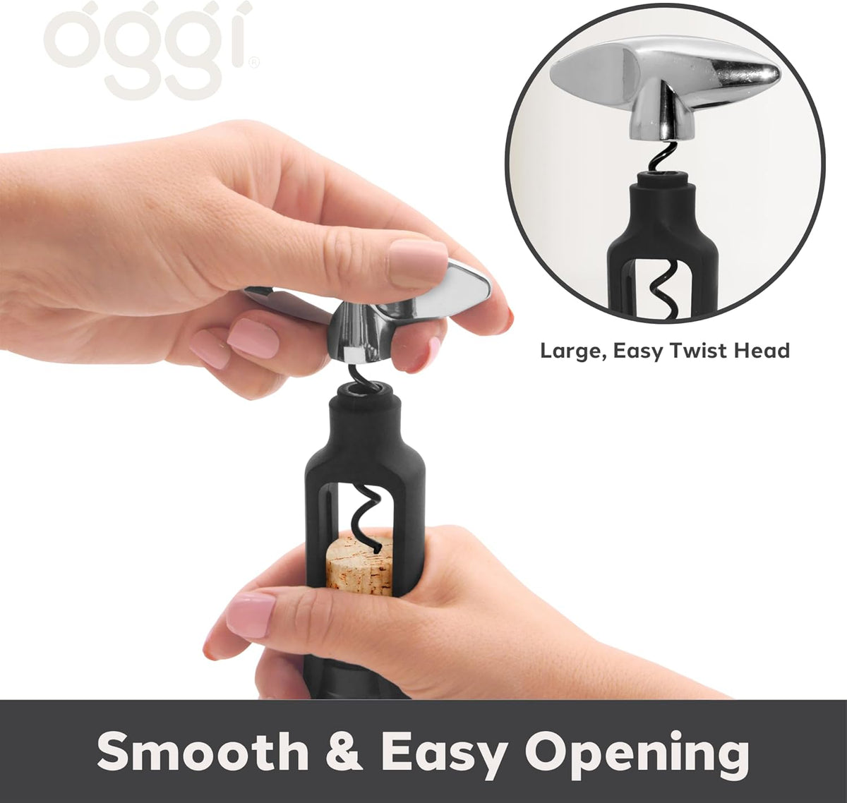 Oggi Self-Pulling Corkscrew