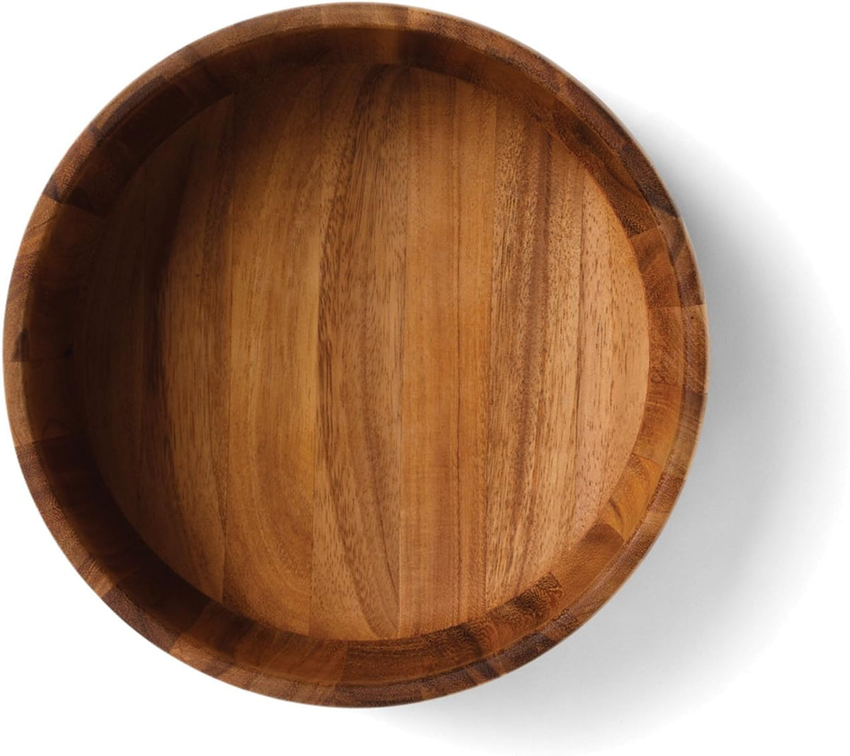 Ironwood Tulip Acacia Wood Family Salad Bowl