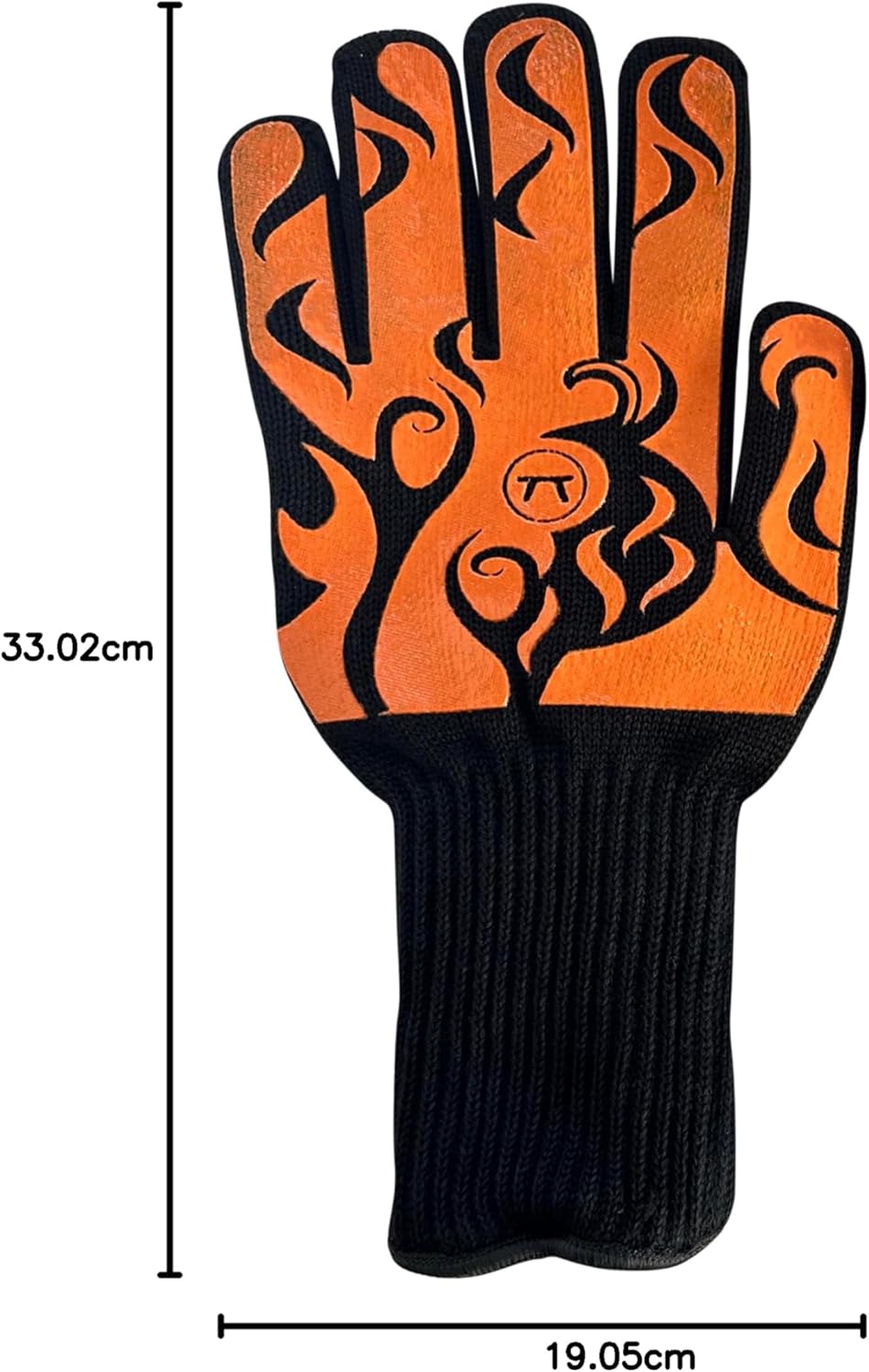 Outset Orange Flames Grill Glove L / XL