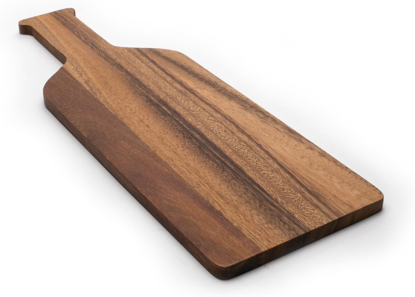 Wine Bottle Cutting Board – Acacia Wood