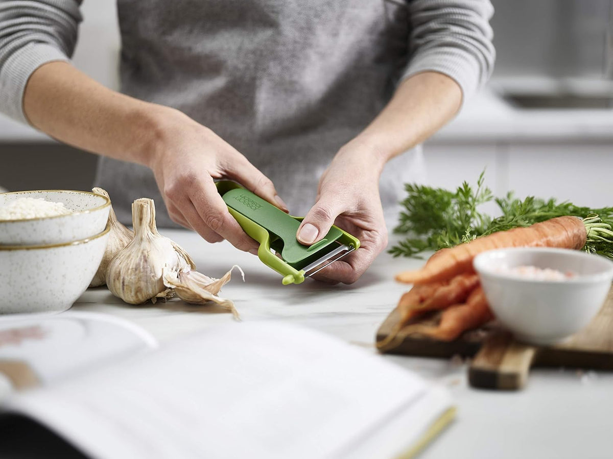 Joseph Joseph SafeStore Peeler With Guard Joseph Joseph by Kitchen Niche