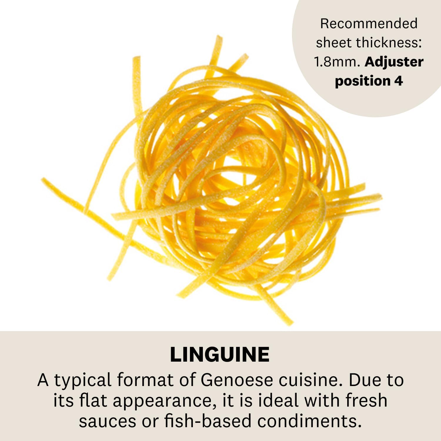 Marcato Linguine 150 Premium Pasta Attachment