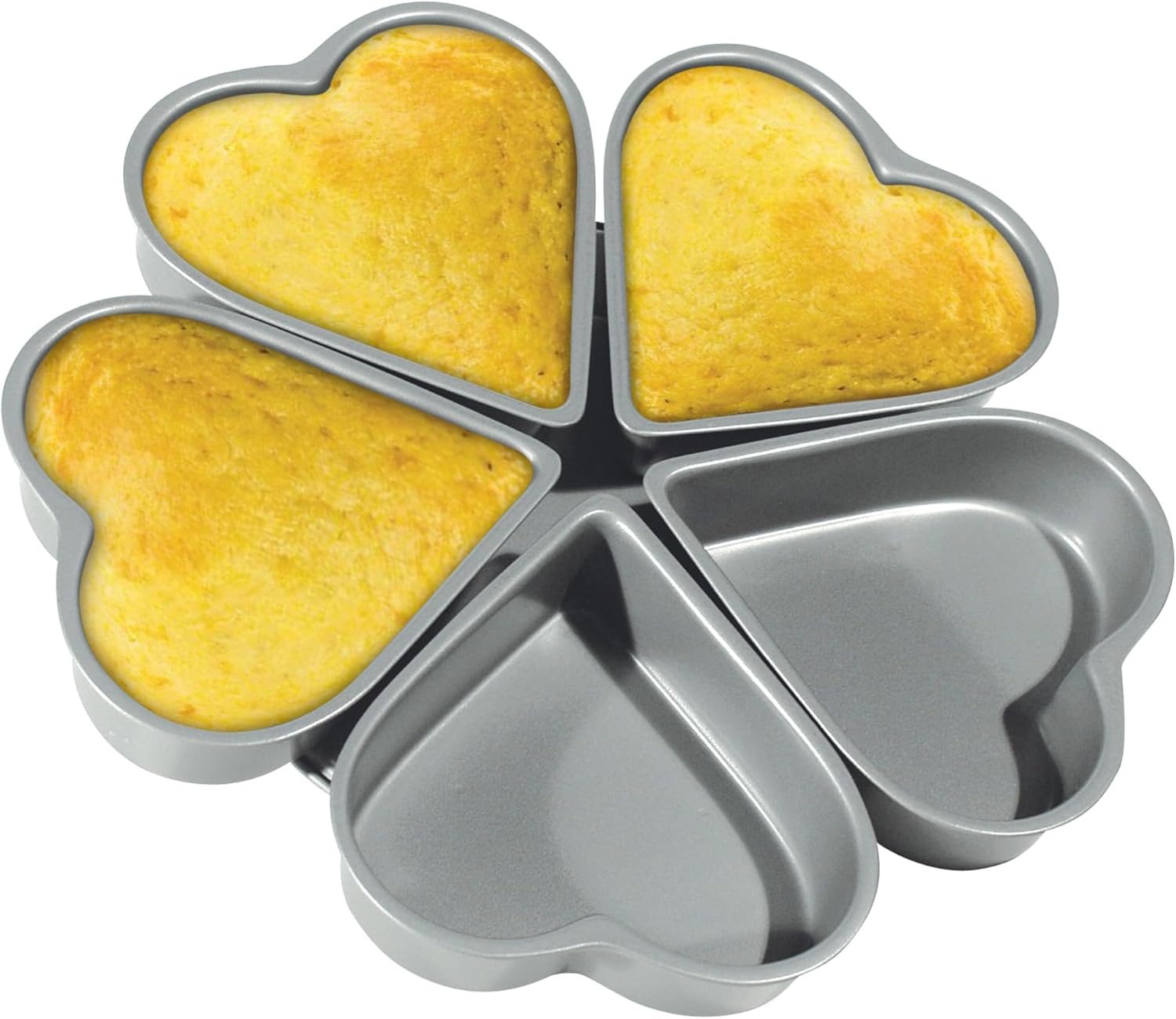 Fox Run Linked Heart Cake Pan