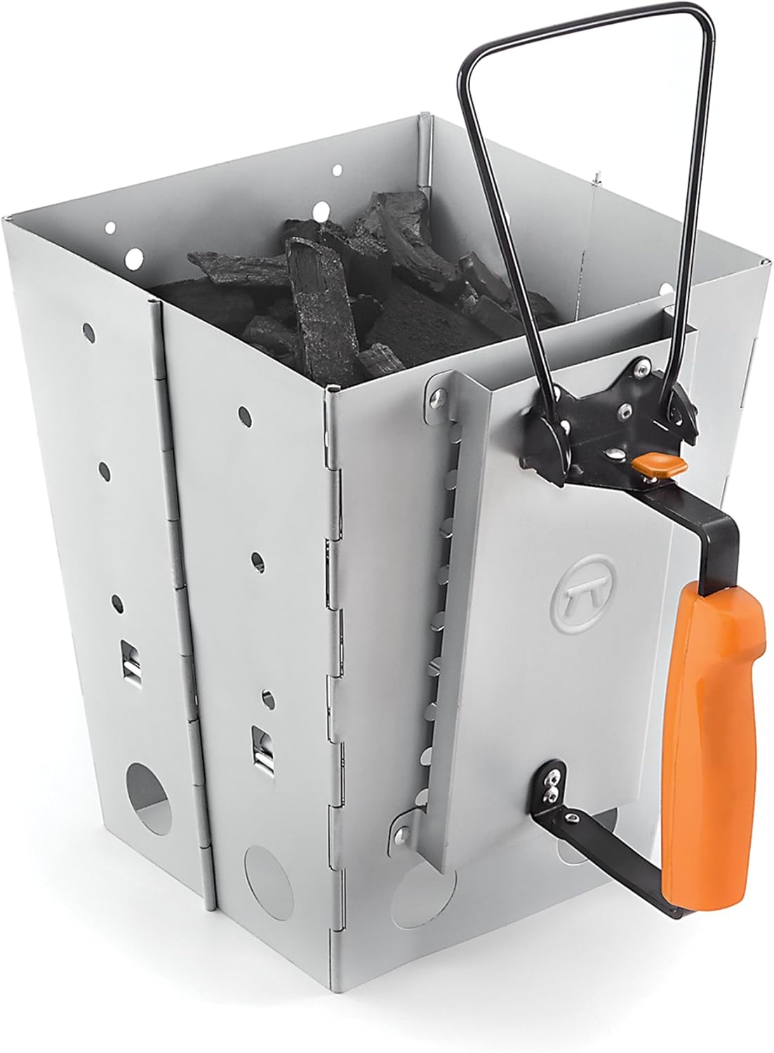 Outset Collapsible Camping Grill & Chimney Starter