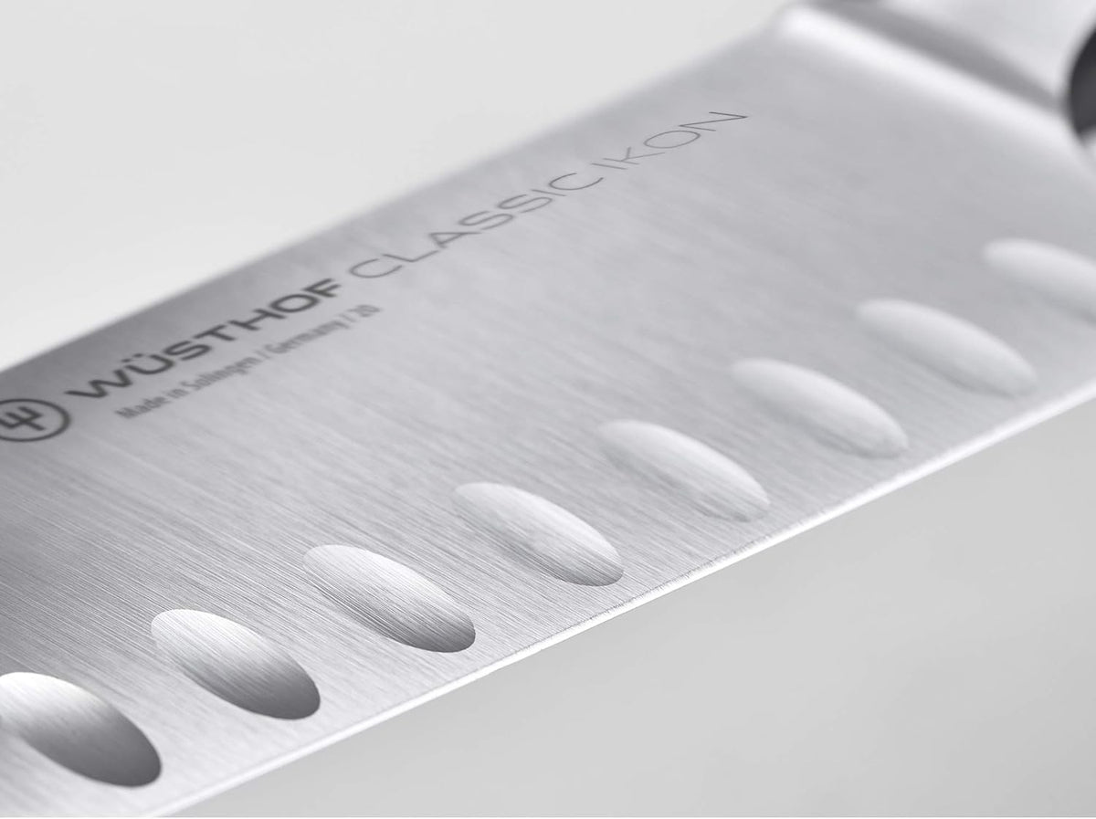 Wüsthof Classic Ikon Knife Block Set with Magnetic Thermowood Block – 7-pcs. by Kitchen Niche