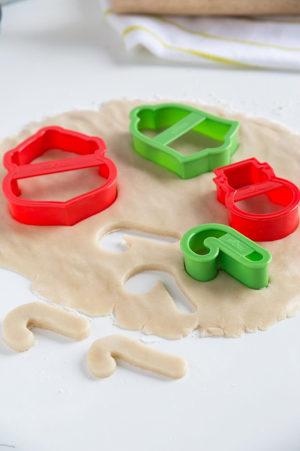 Fox Run Santa Christmas Cookie Cutter Set of 4