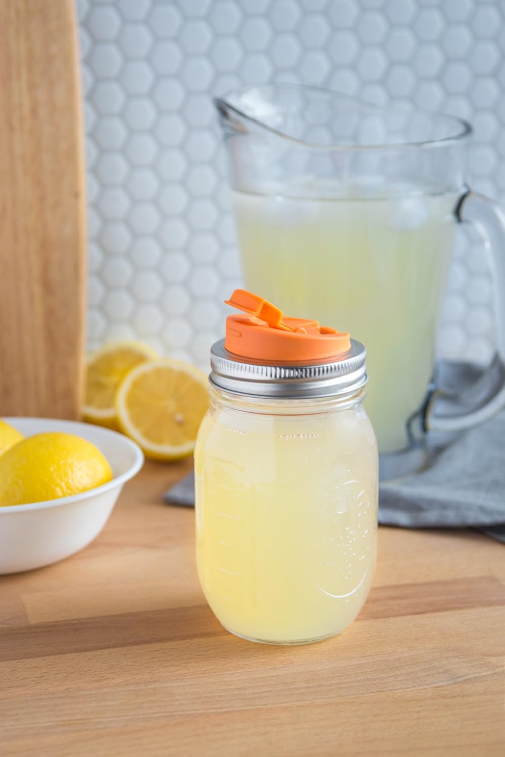 Jarware Drink Lid - Orange