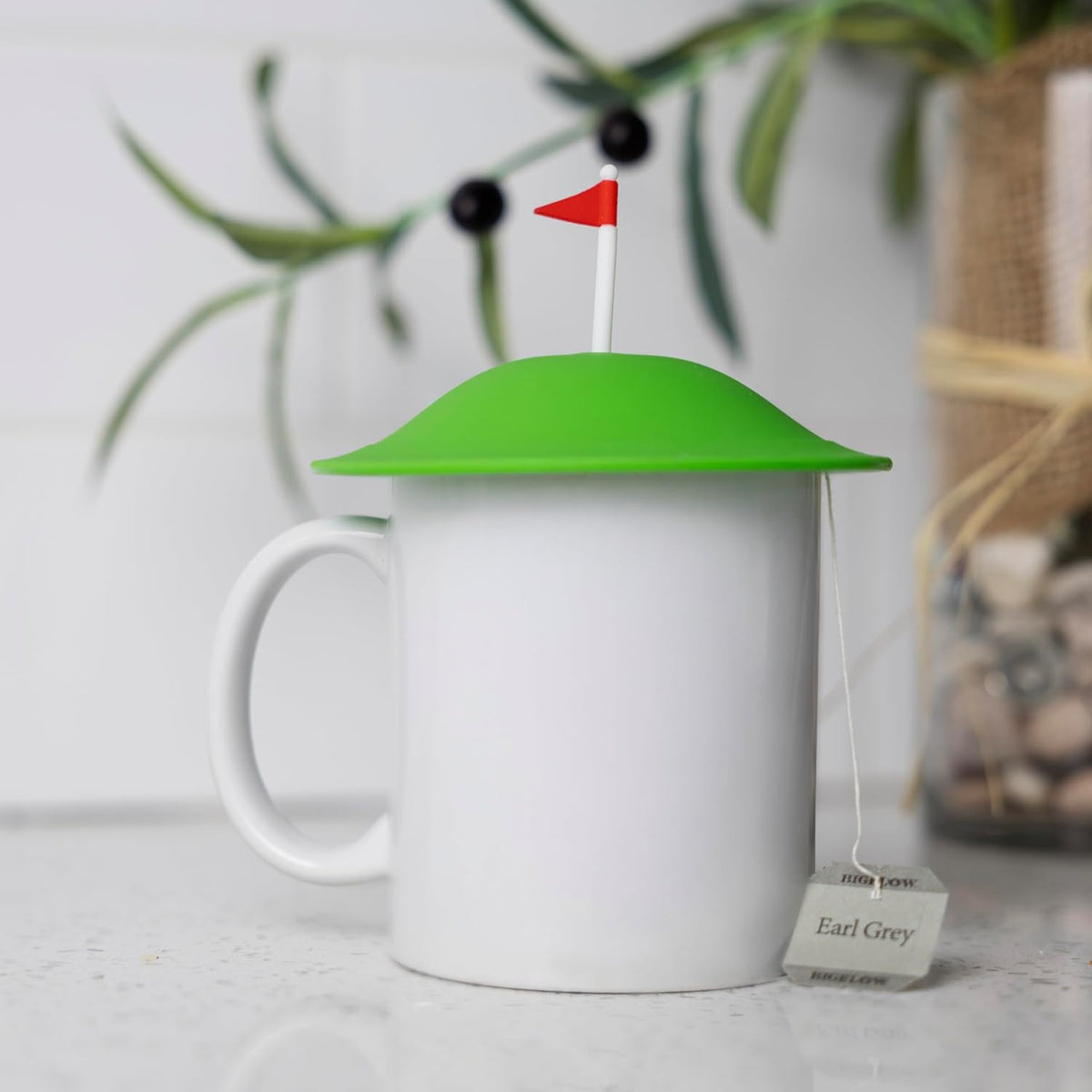 Pundit Green Tee Golf-Themed Cup Cover
