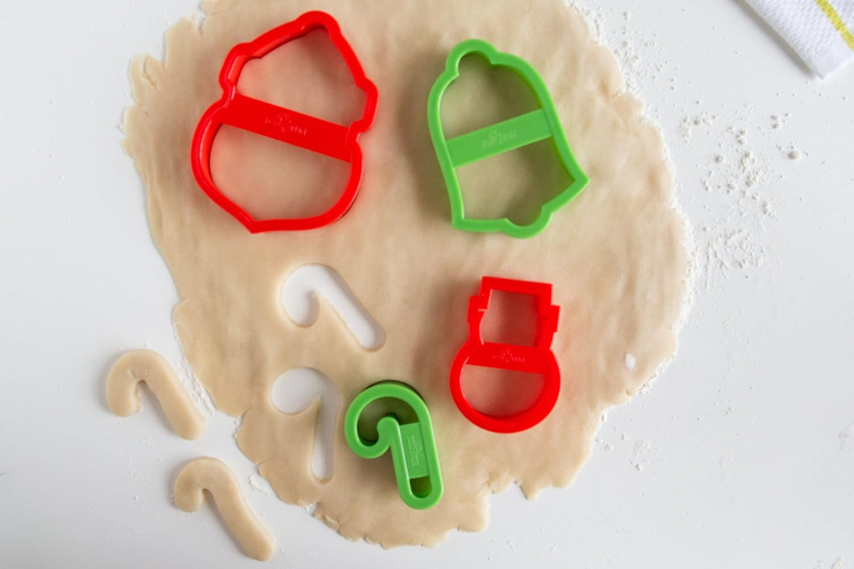 Fox Run Santa Christmas Cookie Cutter Set of 4