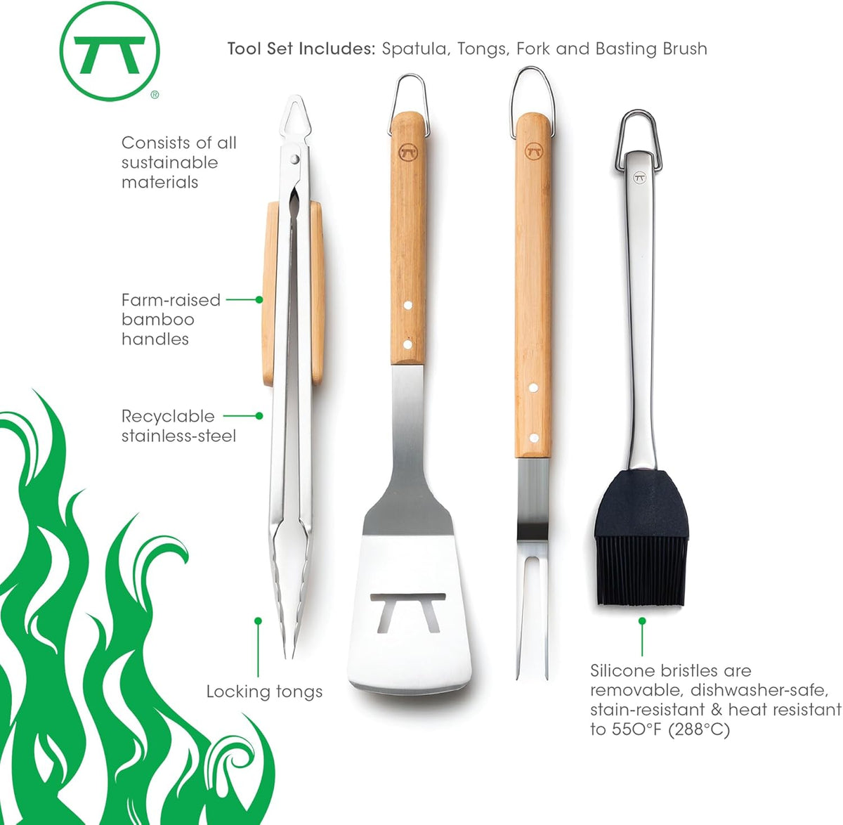 Outset Verde Grill Tool Set