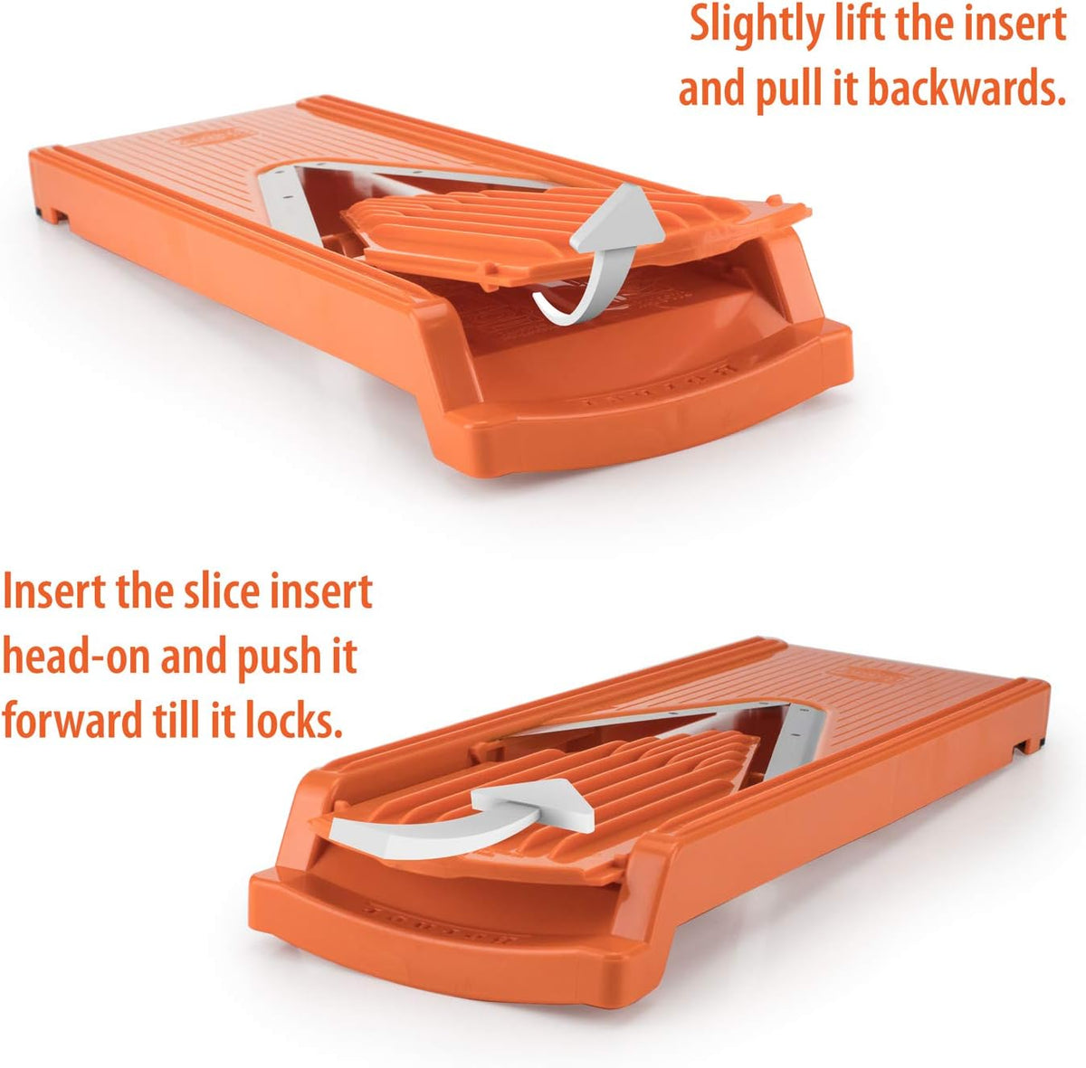 Swissmar Borner V-Slicer Plus Mandoline Slicer – Orange