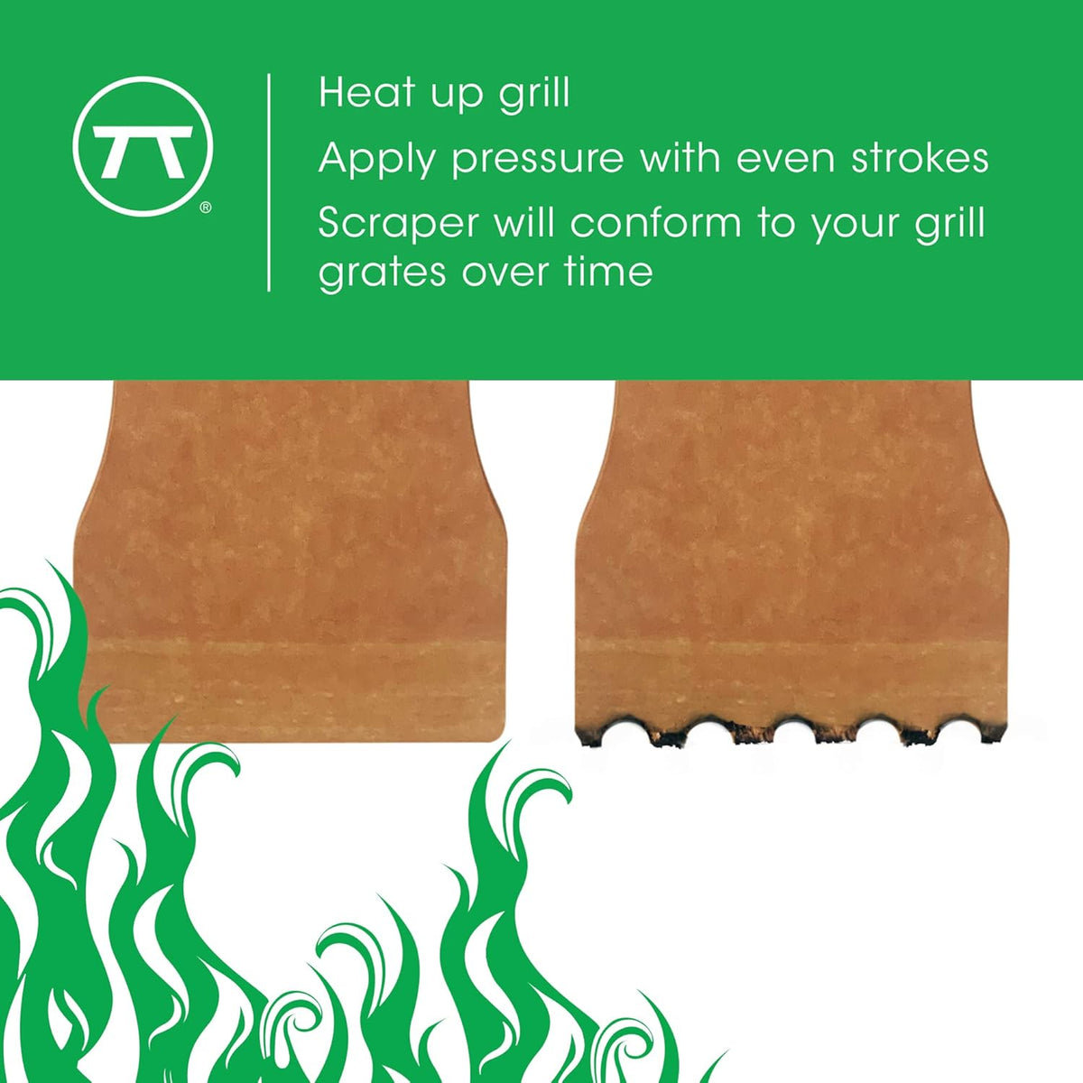 Outset Large Grill Scraper – Verde Paper Fiber