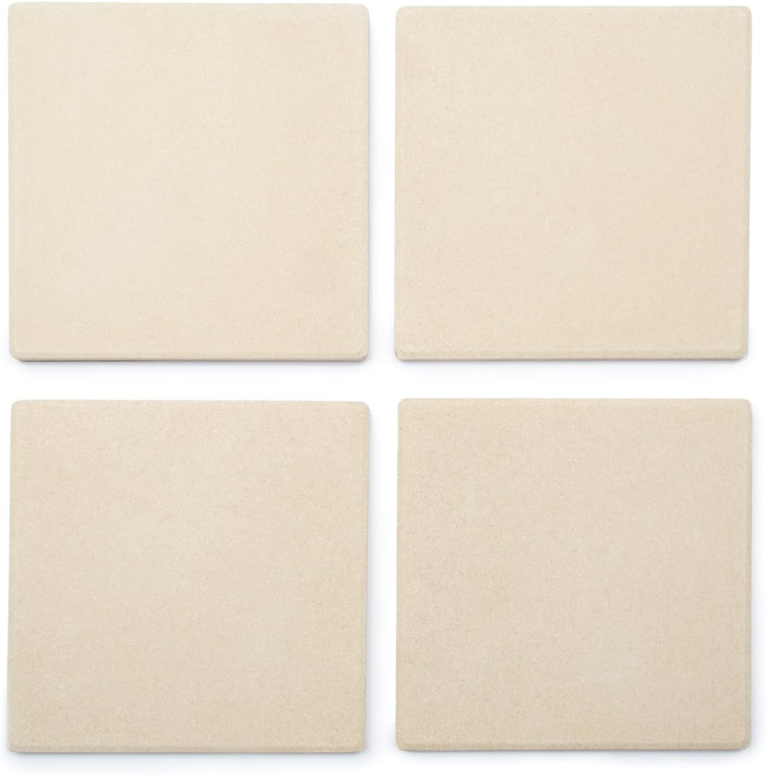 Outset Pizza Grill Stone Tiles – Set of 4 (7.5")