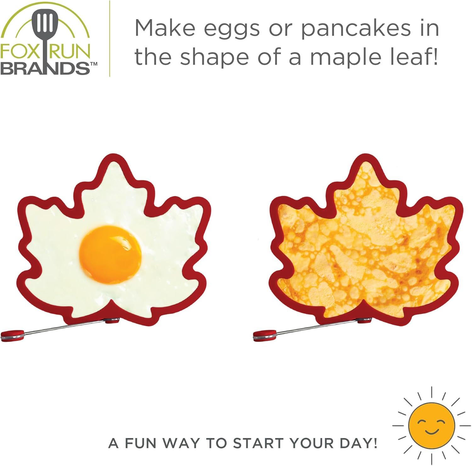 Fox Run Maple Leaf Egg Ring