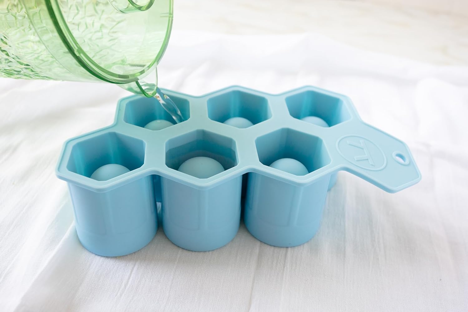 Outset Hexagon Ice Shot Mold