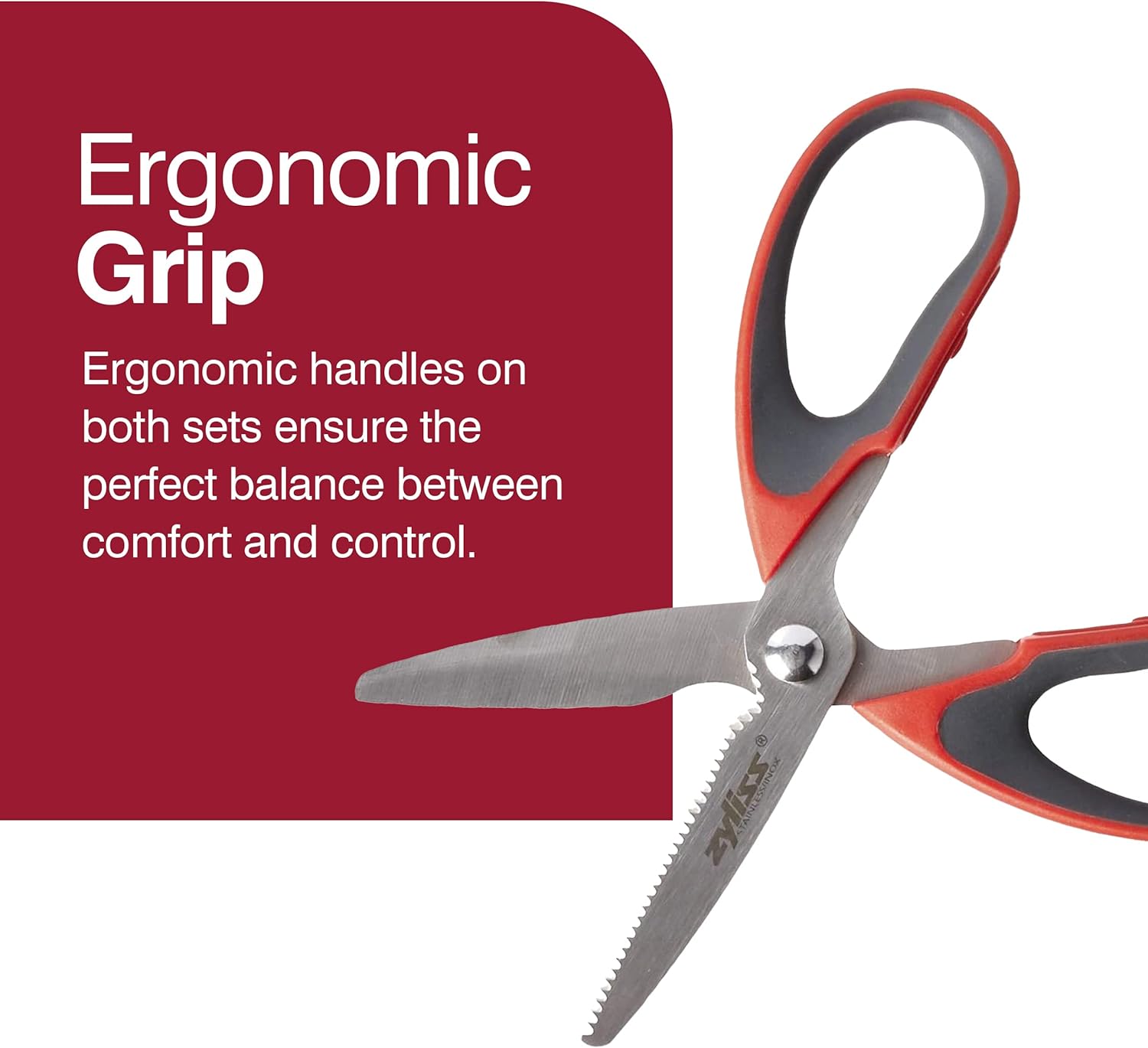 Zyliss Multi-Purpose Scissors & Kitchen Shears – 2pc by Kitchen Niche