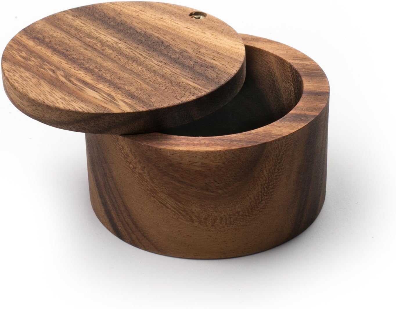 Ironwood Appalachian Acacia Wood Salt Cellar
