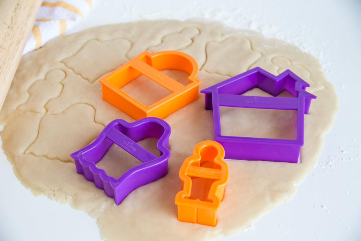 Fox Run Haunted House Halloween Cookie Cutter Set