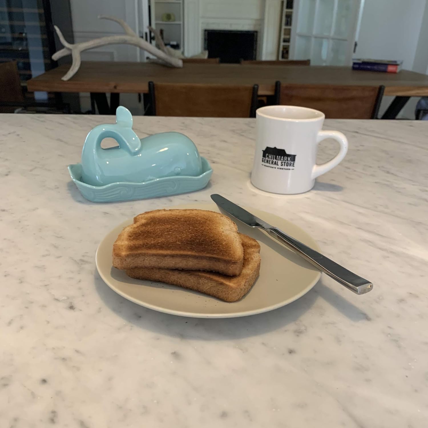 Fox Run Ceramic Whale Butter Dish