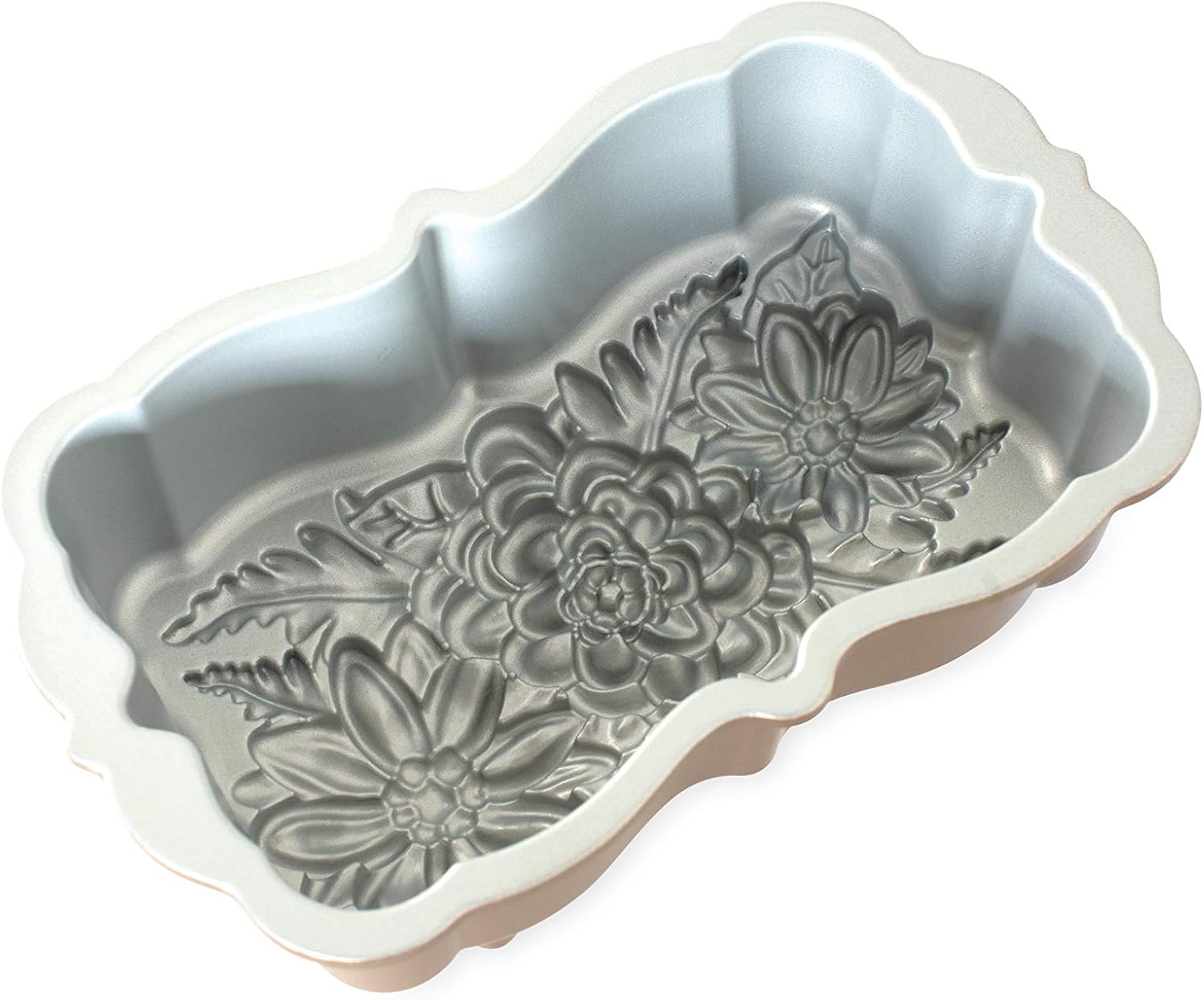 Nordic Ware Copper Wildflower Loaf Pan