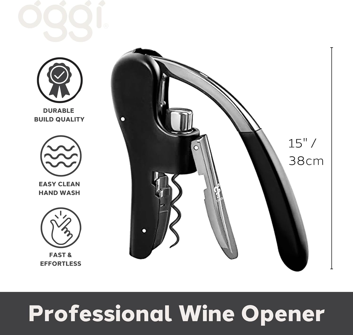Oggi Lever Action Corkscrew