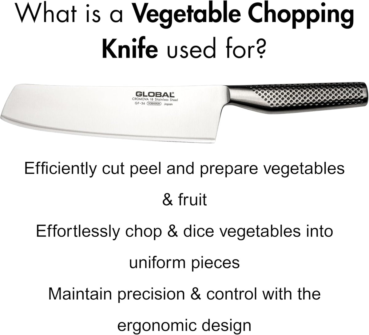 Global Vegetable Knife – 20 cm / 8"
