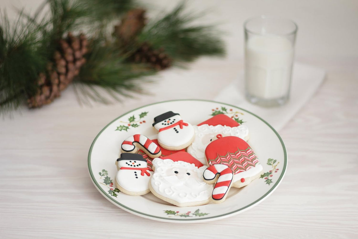 Fox Run Santa Christmas Cookie Cutter Set of 4