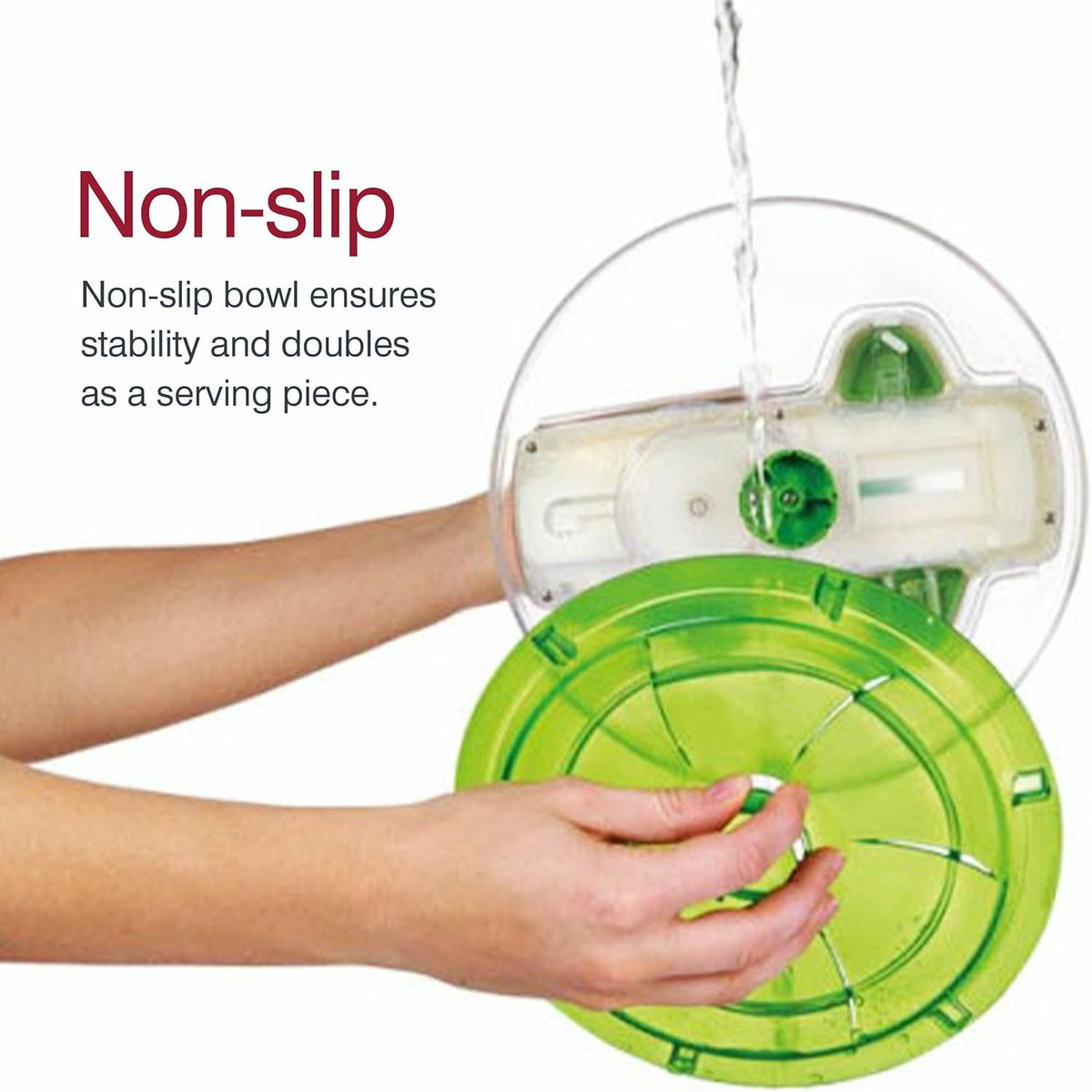 Zyliss Swift Dry Salad Spinner – Large by Kitchen Niche