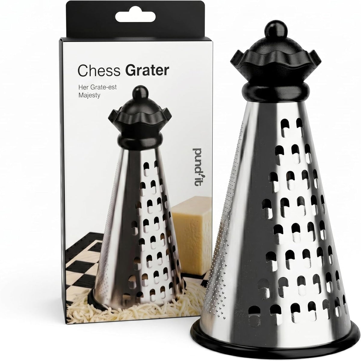 Pundit Chess Grater Queen Cheese Grater