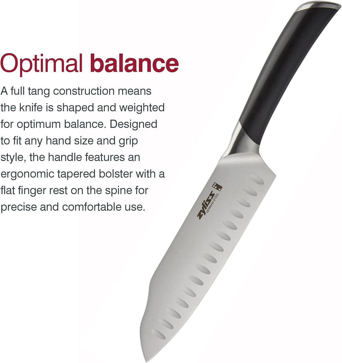 Zyliss Comfort Pro Santoku Knife by Kitchen Niche