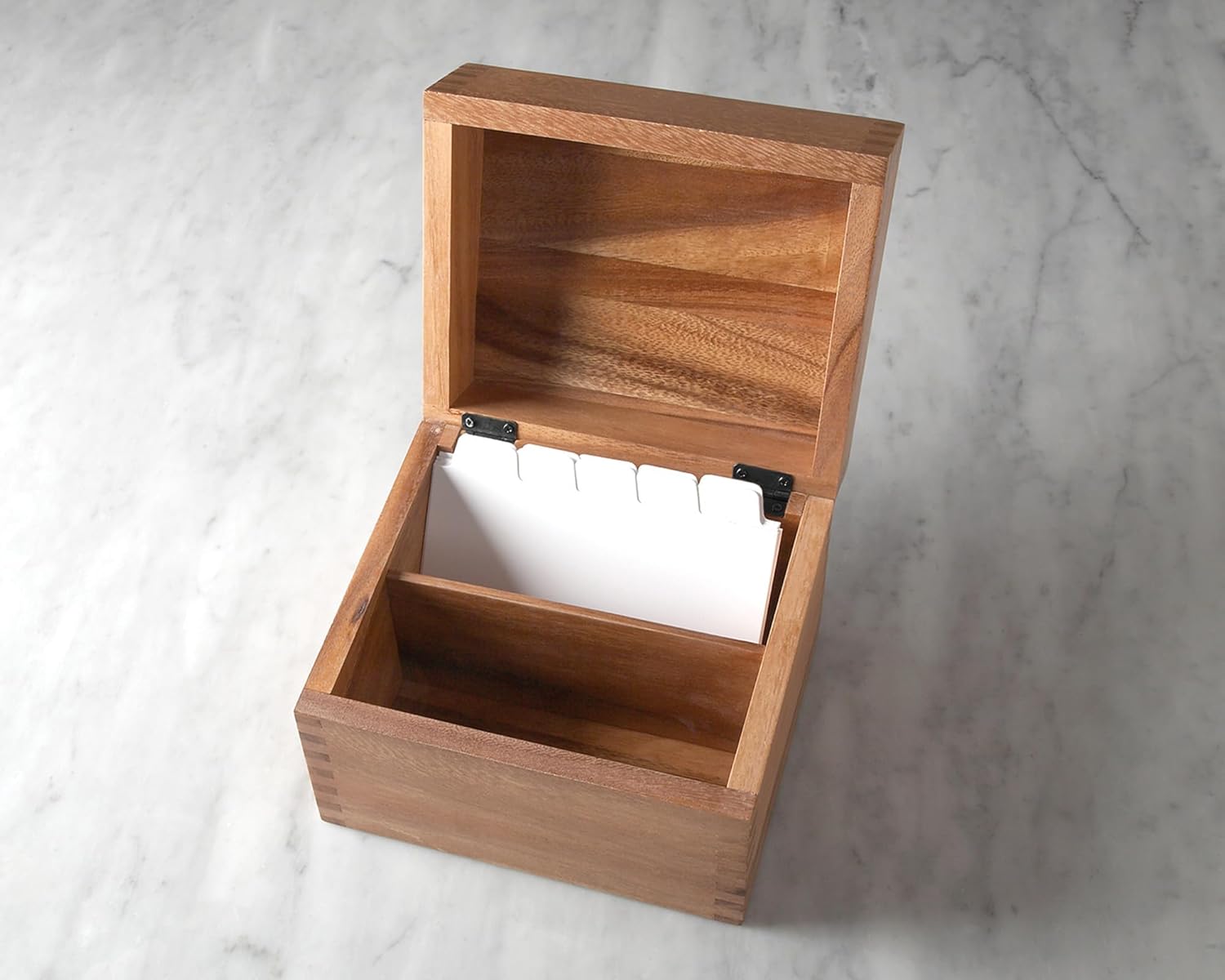 Recipe Box – Acacia Wood