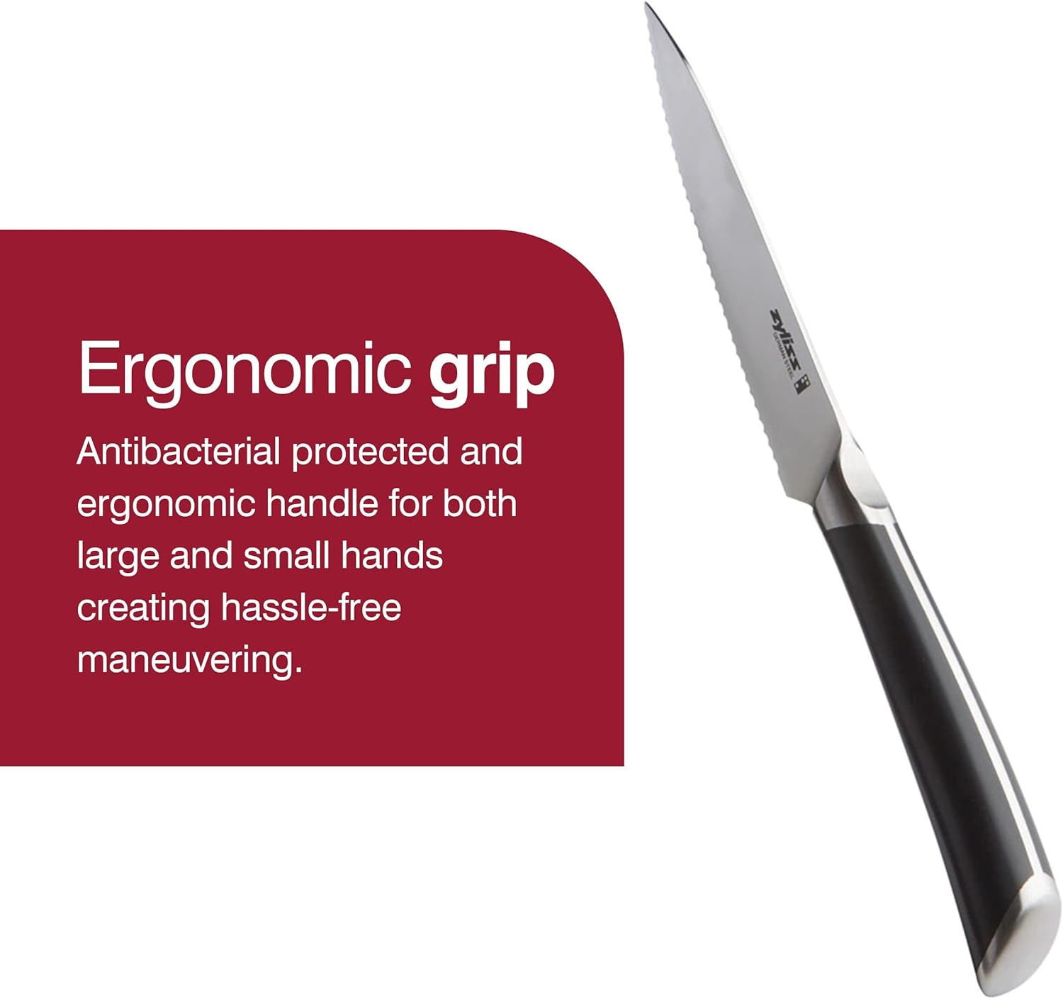 Zyliss Comfort Pro Serrated Paring Knife by Kitchen Niche